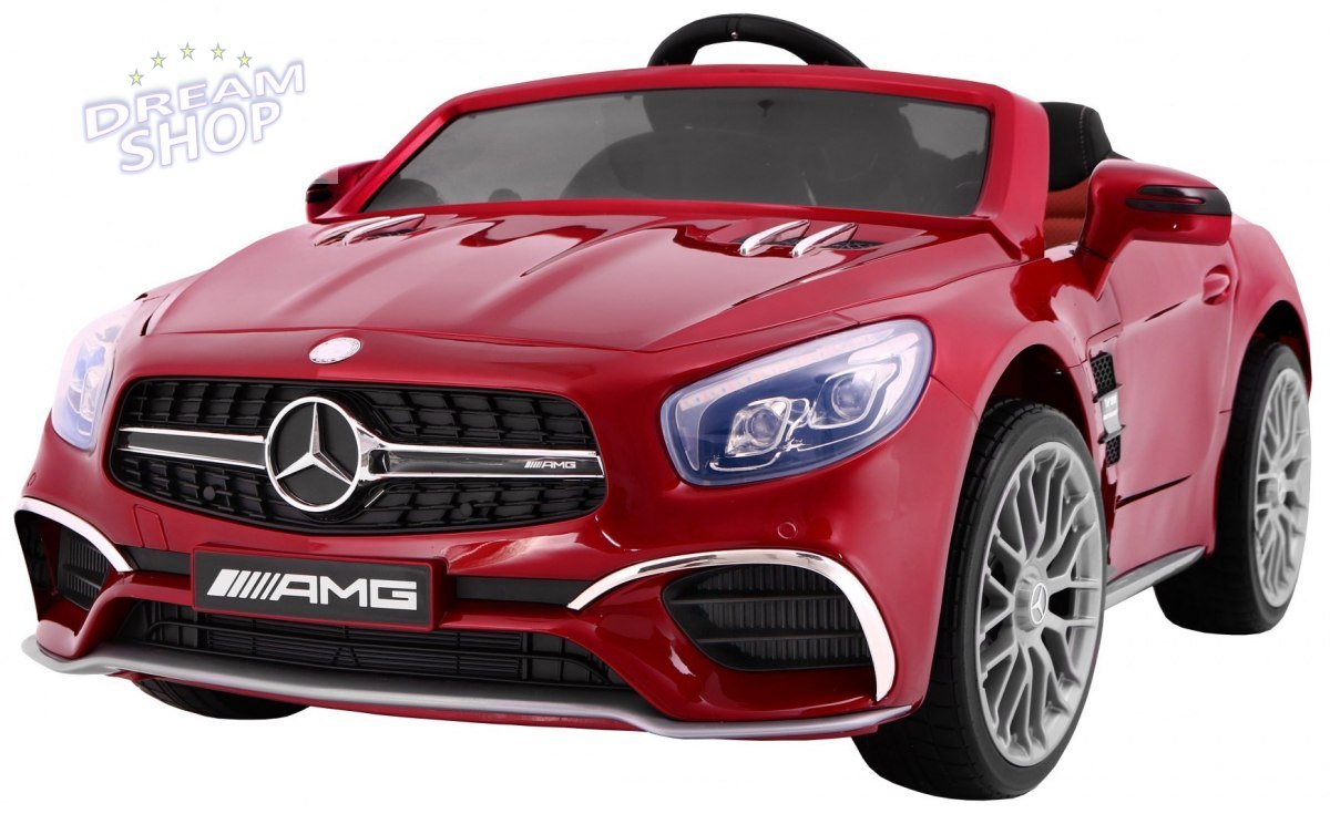 Pojazd Mercedes AMG SL65 Lakierowany Czerwony Pojazd Mercedes AMG SL65 Lakierowany Czerwony