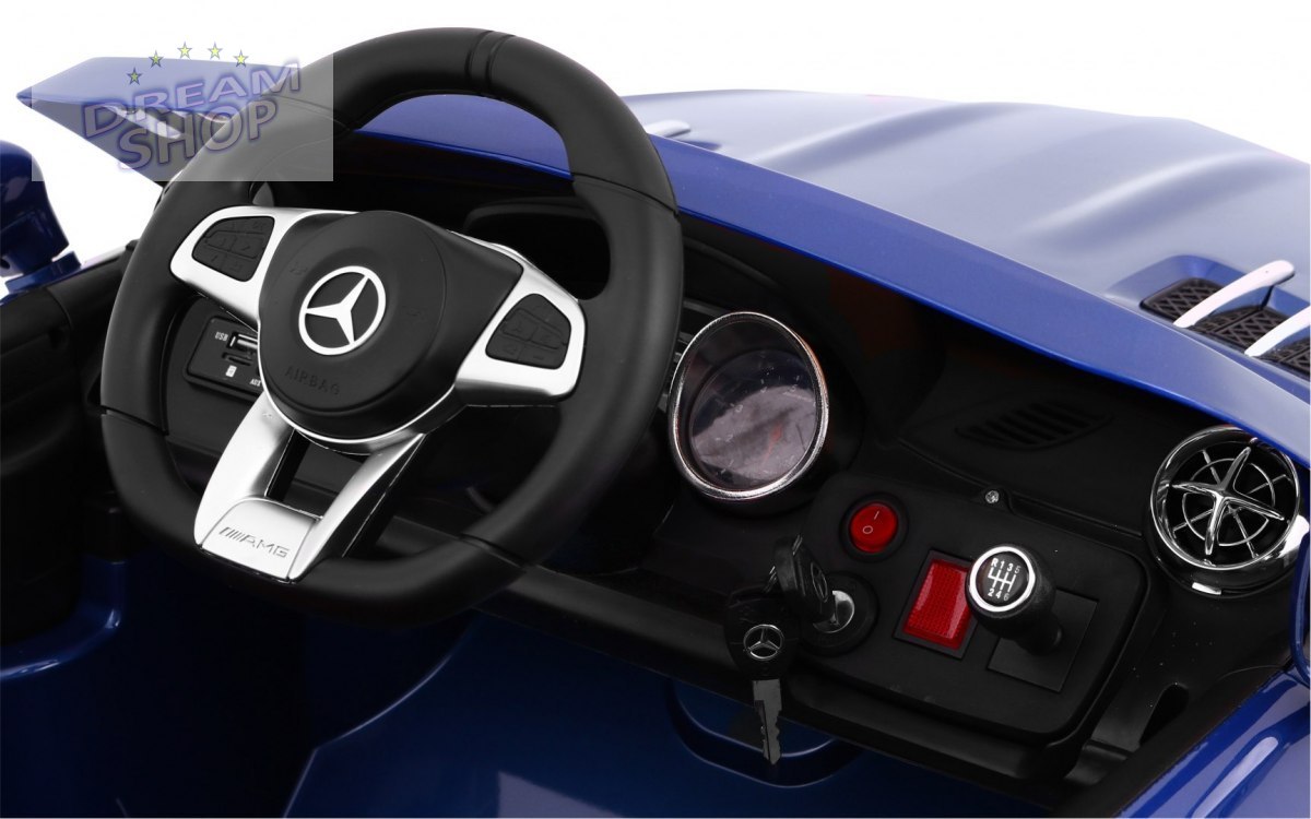 Pojazd Mercedes AMG SL65 Lakierowany Niebieski Pojazd Mercedes AMG SL65 Lakierowany Niebieski