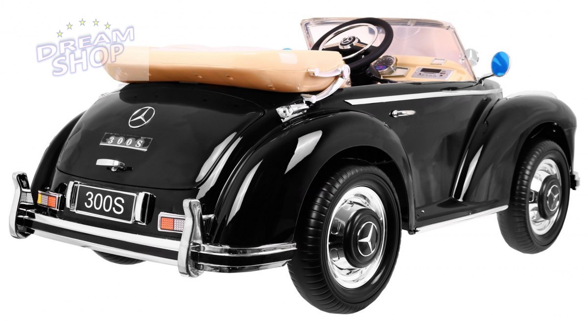 Pojazd Mercedes Benz 300S RETRO Lakier Czarny Pojazd Mercedes Benz 300S RETRO Lakier Czarny