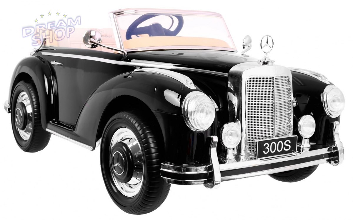 Pojazd Mercedes Benz 300S RETRO Lakier Czarny Pojazd Mercedes Benz 300S RETRO Lakier Czarny