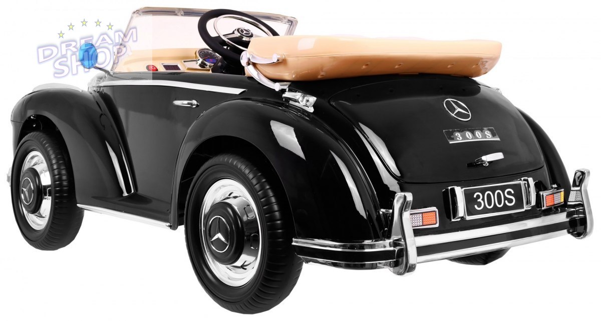 Pojazd Mercedes Benz 300S RETRO Lakier Czarny Pojazd Mercedes Benz 300S RETRO Lakier Czarny