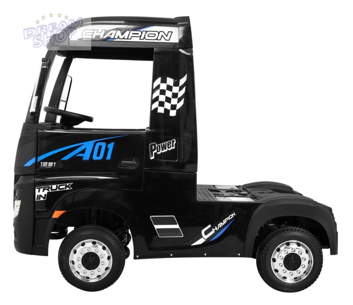 Pojazd Mercedes Benz Actros Czarny Pojazd Mercedes Benz Actros Czarny