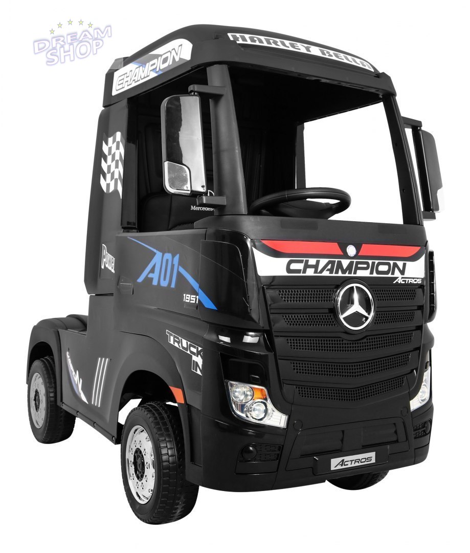 Pojazd Mercedes Benz Actros Czarny Pojazd Mercedes Benz Actros Czarny