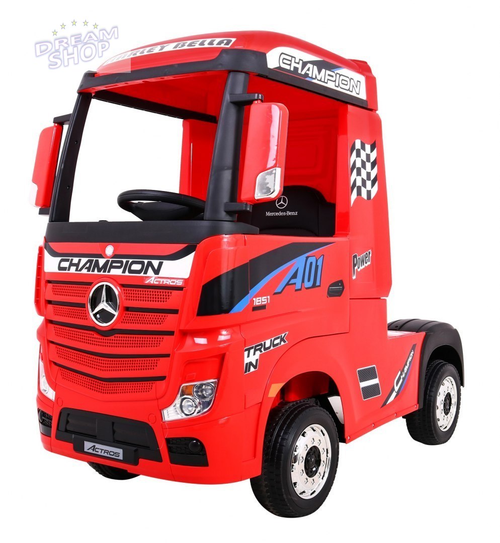Pojazd Mercedes Benz Actros Czerwony Pojazd Mercedes Benz Actros Czerwony