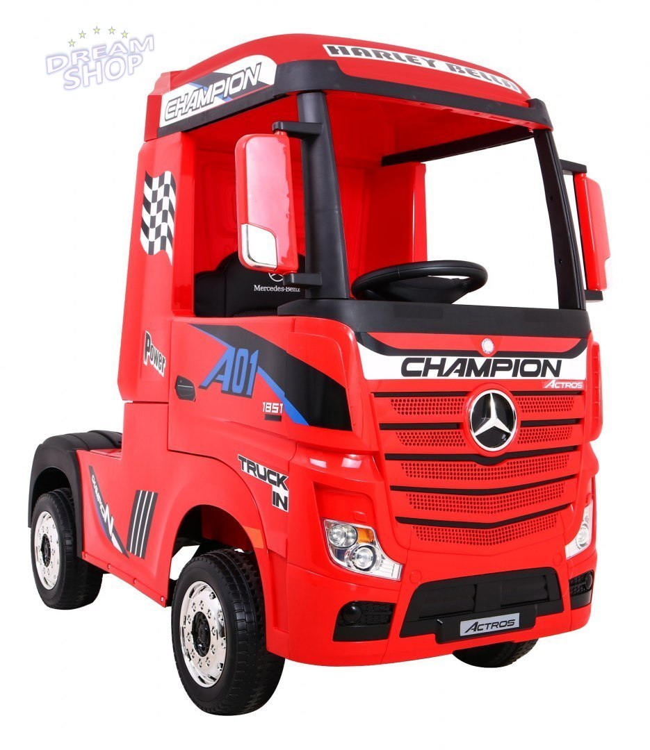 Pojazd Mercedes Benz Actros Czerwony Pojazd Mercedes Benz Actros Czerwony