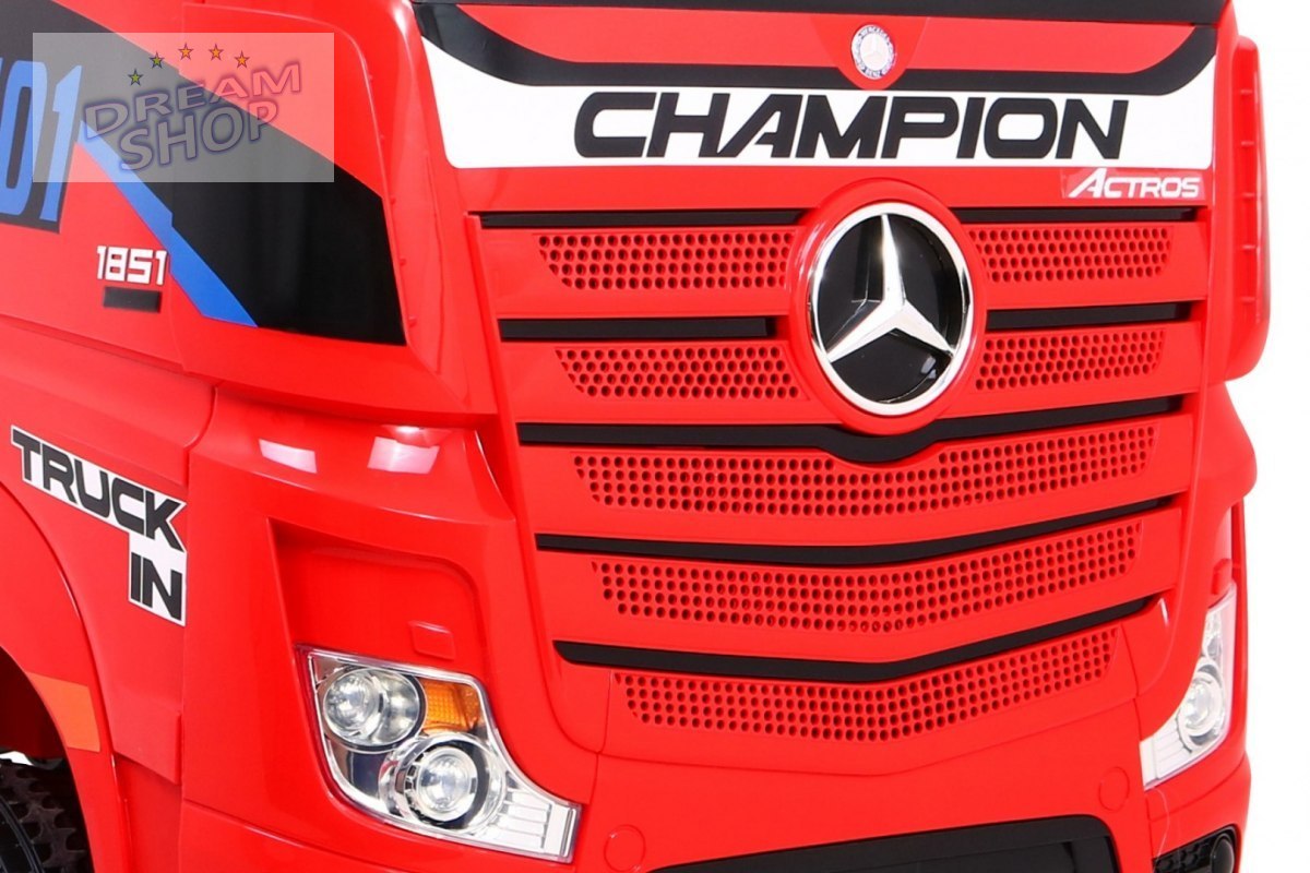 Pojazd Mercedes Benz Actros Czerwony Pojazd Mercedes Benz Actros Czerwony