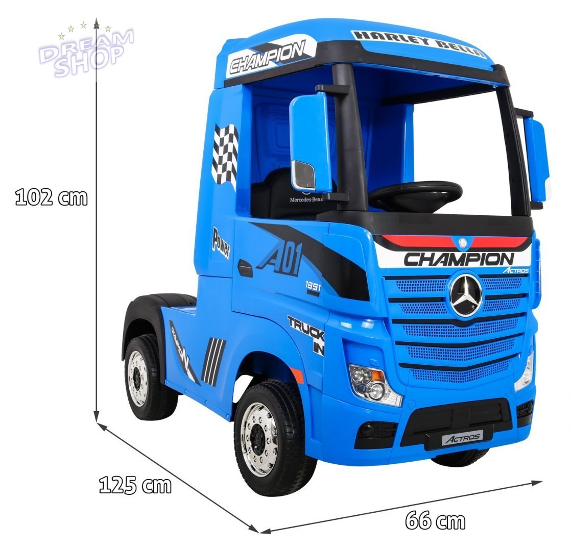 Pojazd Mercedes Benz Actros Niebieski Pojazd Mercedes Benz Actros Niebieski