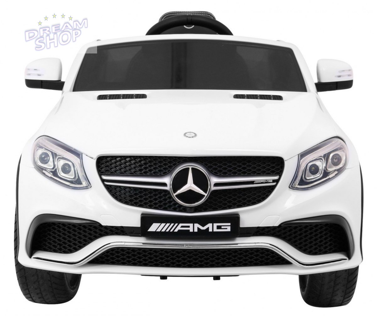 Pojazd Mercedes Benz GLE63 AMG Biały Pojazd Mercedes Benz GLE63 AMG Biały
