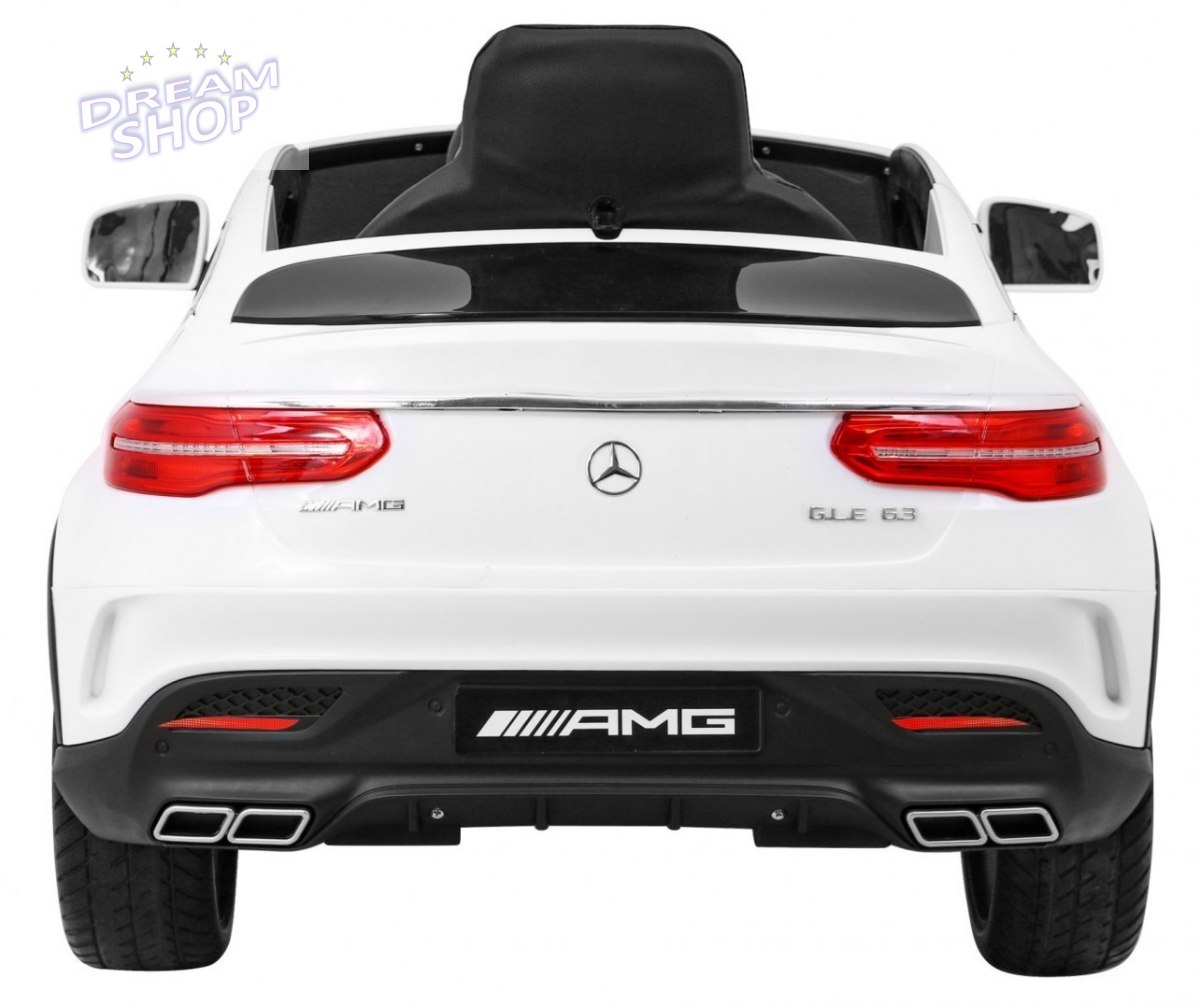 Pojazd Mercedes Benz GLE63 AMG Biały Pojazd Mercedes Benz GLE63 AMG Biały