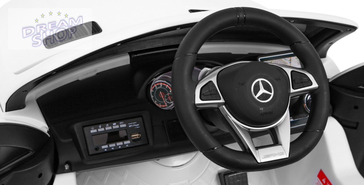 Pojazd Mercedes Benz GLE63 AMG Biały Pojazd Mercedes Benz GLE63 AMG Biały
