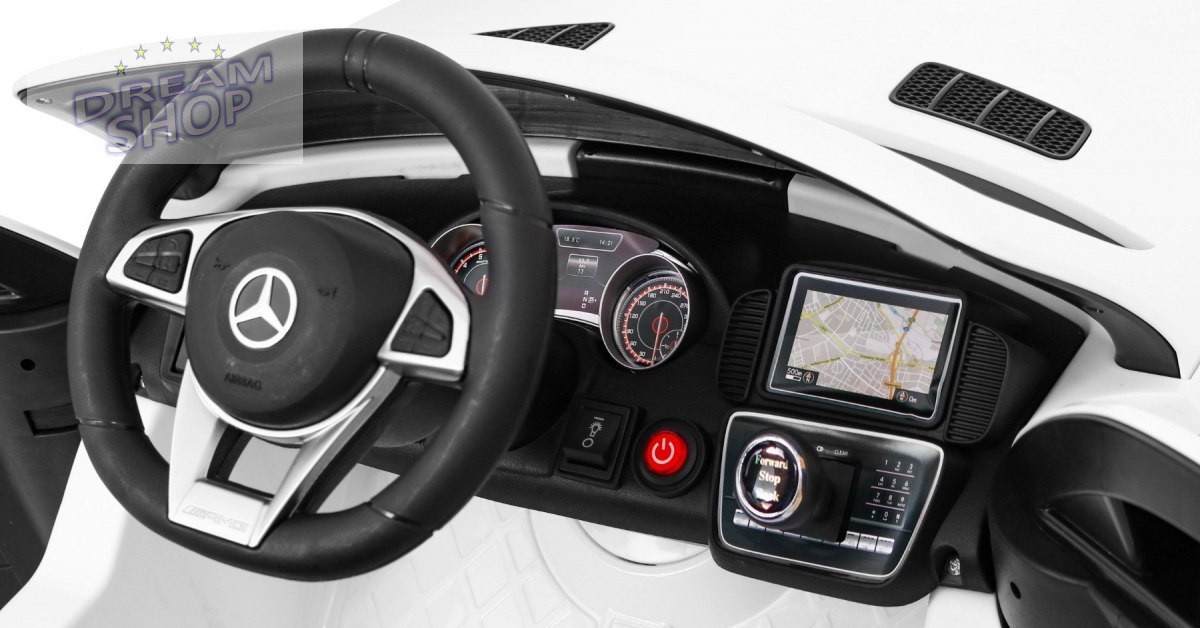 Pojazd Mercedes Benz GLE63 AMG Biały Pojazd Mercedes Benz GLE63 AMG Biały