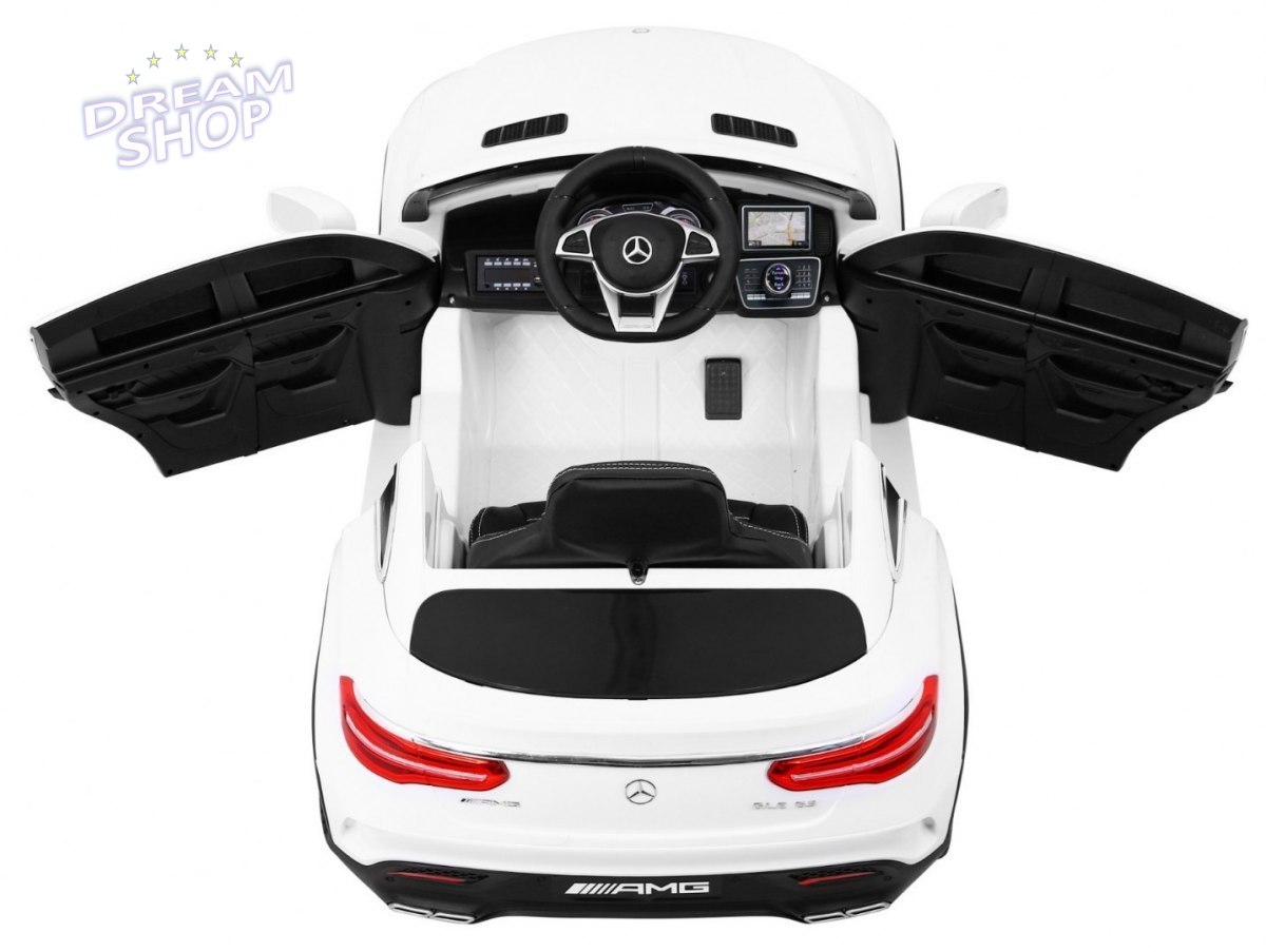 Pojazd Mercedes Benz GLE63 AMG Biały Pojazd Mercedes Benz GLE63 AMG Biały