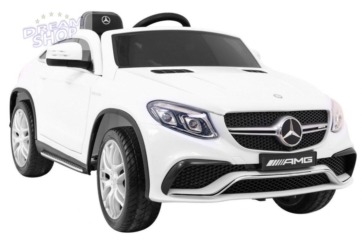 Pojazd Mercedes Benz GLE63 AMG Biały Pojazd Mercedes Benz GLE63 AMG Biały