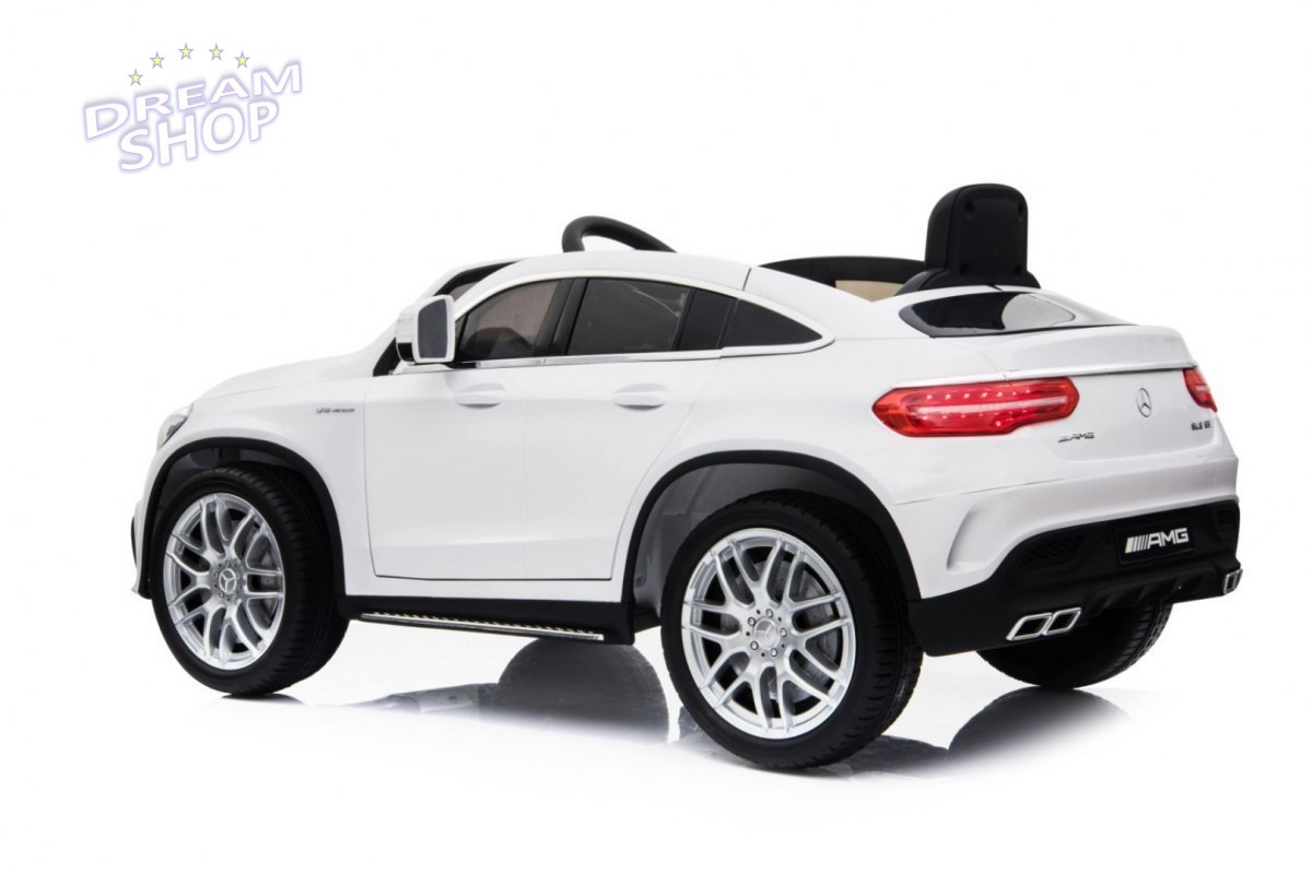Pojazd Mercedes Benz GLE63 AMG Biały Pojazd Mercedes Benz GLE63 AMG Biały