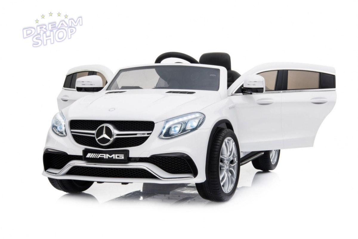 Pojazd Mercedes Benz GLE63 AMG Biały Pojazd Mercedes Benz GLE63 AMG Biały
