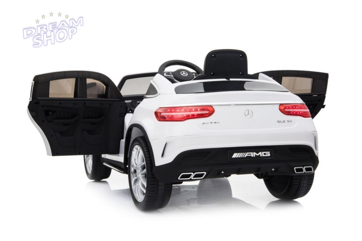 Pojazd Mercedes Benz GLE63 AMG Biały Pojazd Mercedes Benz GLE63 AMG Biały