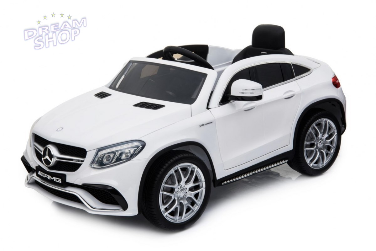 Pojazd Mercedes Benz GLE63 AMG Biały Pojazd Mercedes Benz GLE63 AMG Biały