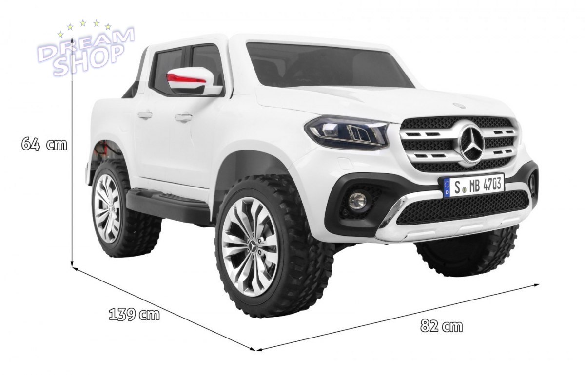Pojazd Mercedes Benz X-Class MP4 Biały Pojazd Mercedes Benz X-Class MP4 Biały