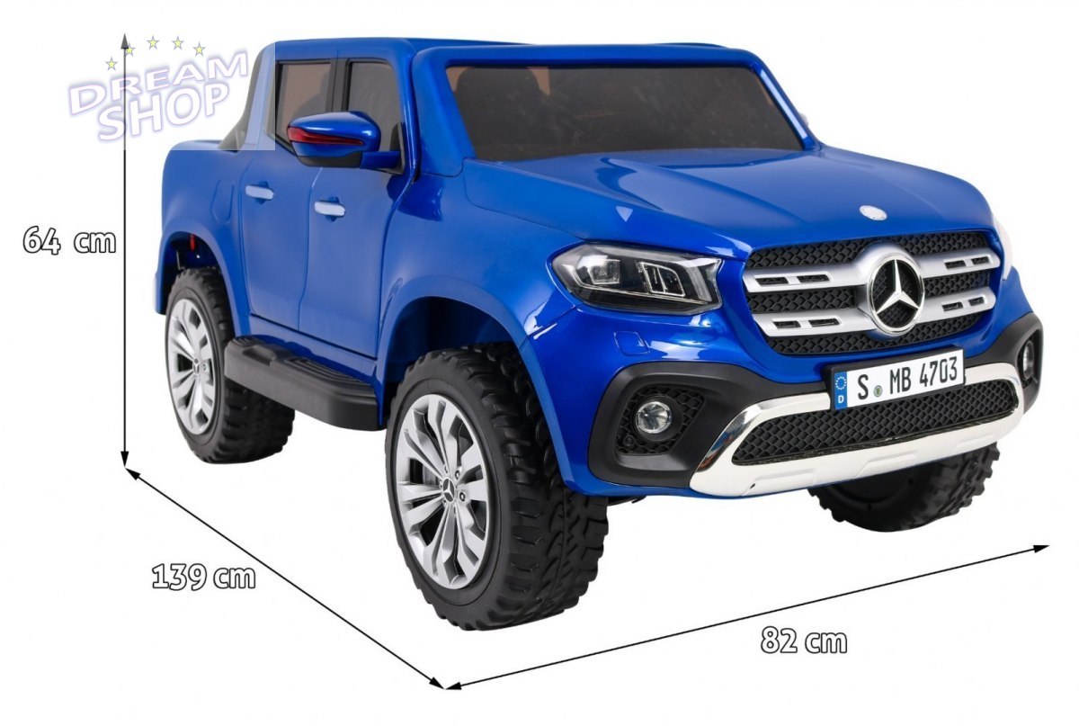 Pojazd Mercedes Benz X-Class MP4 Lakierowany Niebieski Pojazd Mercedes Benz X-Class MP4 Lakierowany Niebieski