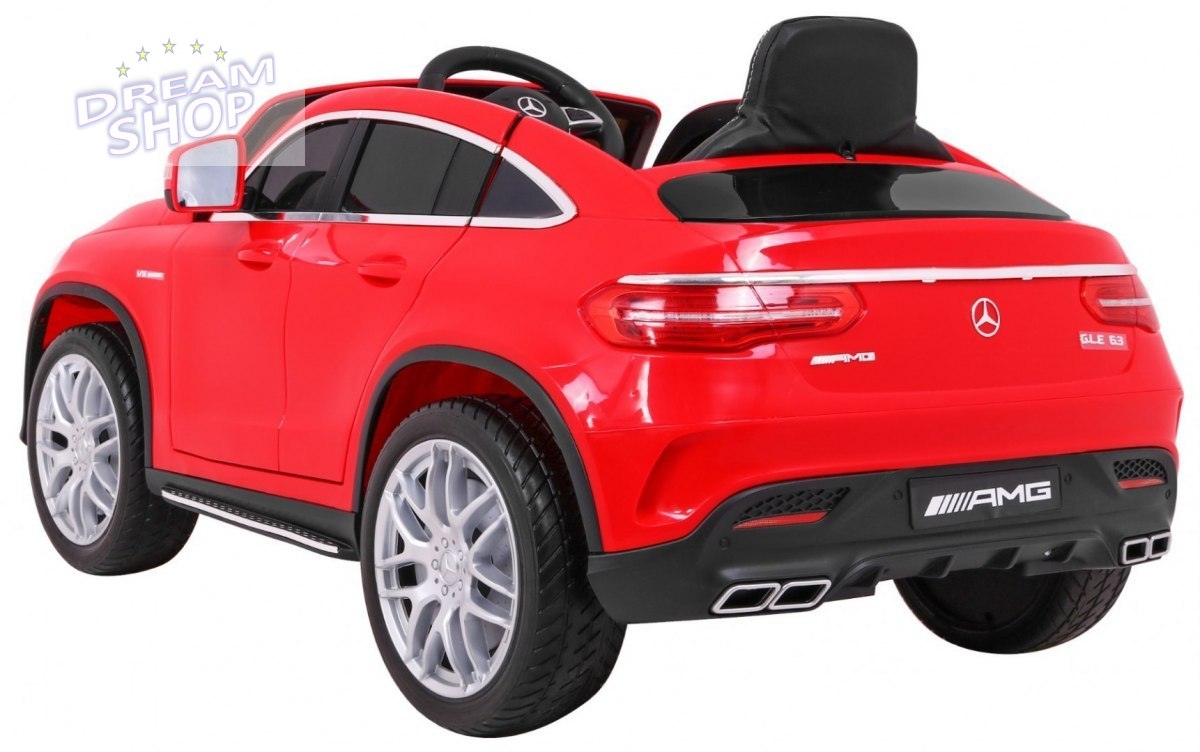 Pojazd Mercedes Benz GLE63 AMG Czerwony Pojazd Mercedes Benz GLE63 AMG Czerwony