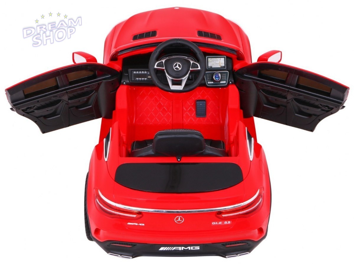 Pojazd Mercedes Benz GLE63 AMG Czerwony Pojazd Mercedes Benz GLE63 AMG Czerwony