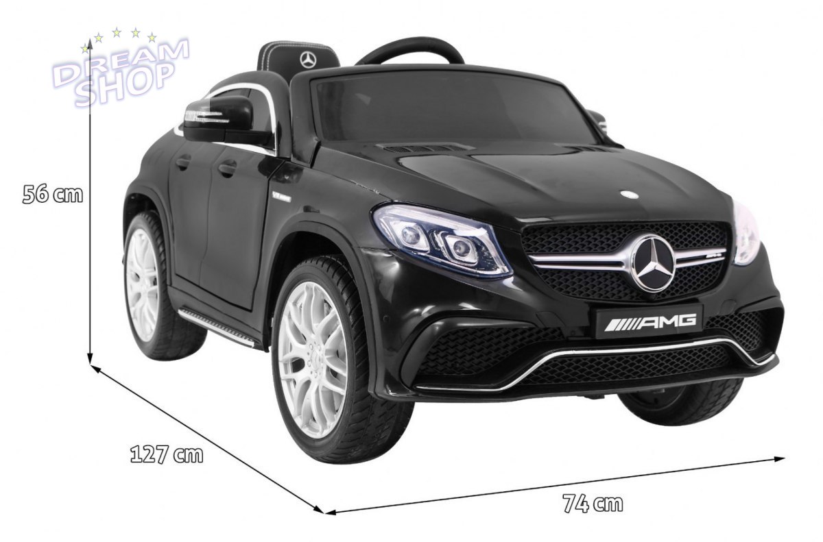 Pojazd Mercedes Benz GLE63 AMG Lakierowany Czarny Pojazd Mercedes Benz GLE63 AMG Lakierowany Czarny