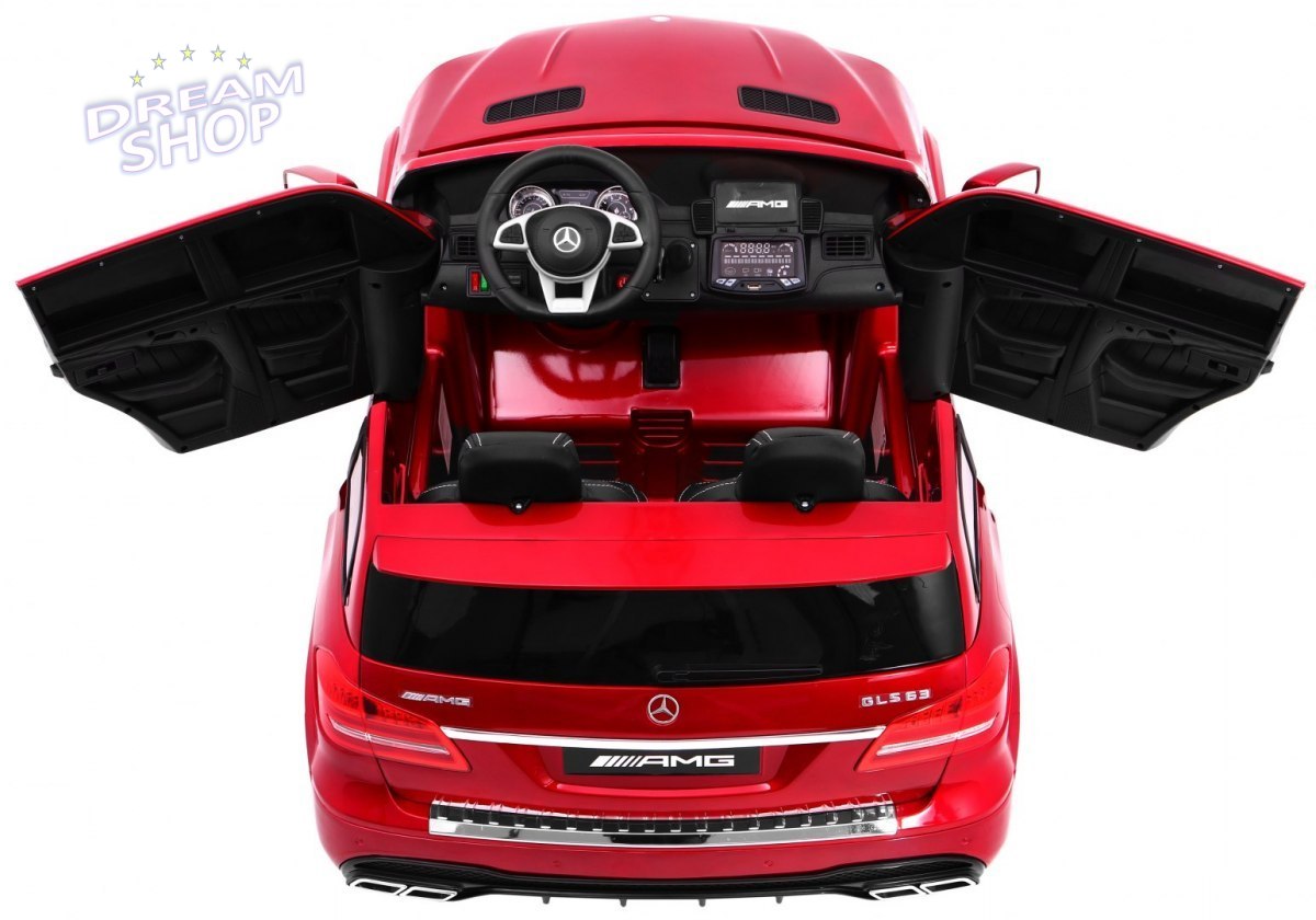 Pojazd Mercedes Benz GLS 63 AMG 4WD Lakierowany Czerwony Pojazd Mercedes Benz GLS 63 AMG 4WD Lakierowany Czerwony