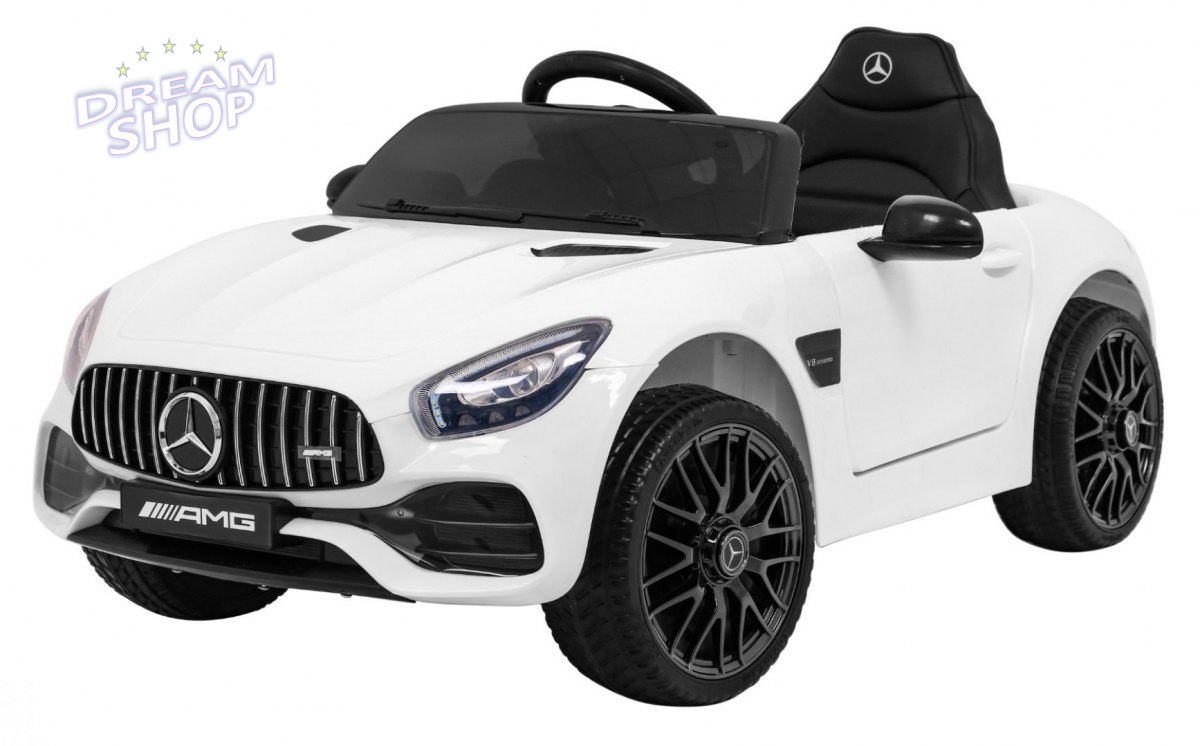 Pojazd Mercedes Benz GT Biały Pojazd Mercedes Benz GT Biały