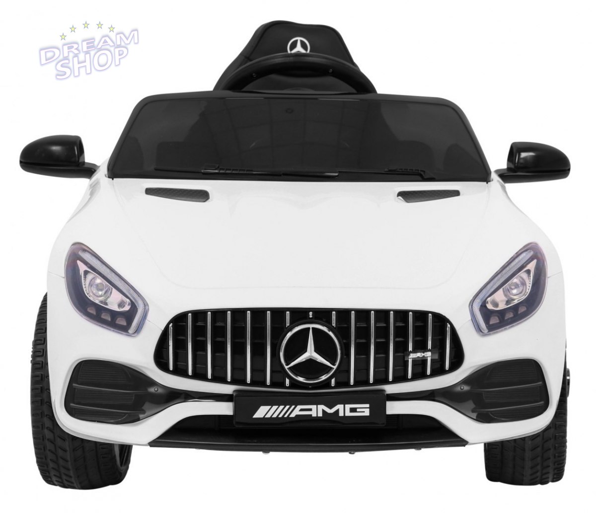 Pojazd Mercedes Benz GT Biały Pojazd Mercedes Benz GT Biały