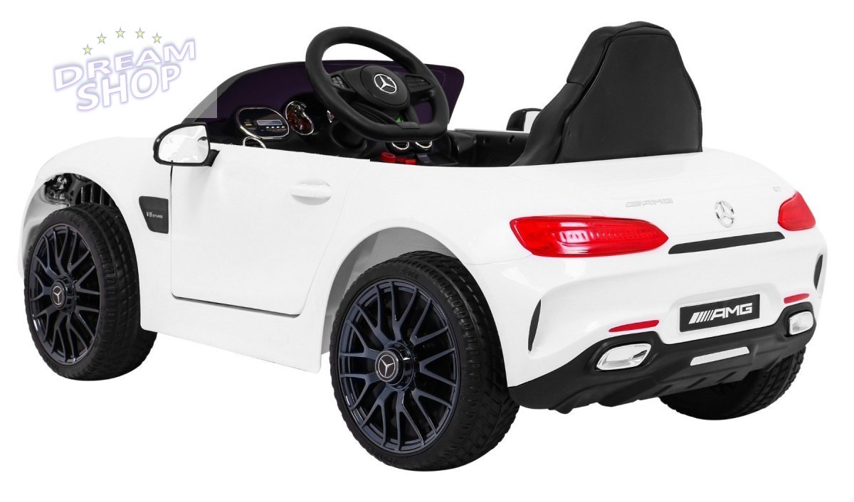 Pojazd Mercedes Benz GT Biały Pojazd Mercedes Benz GT Biały