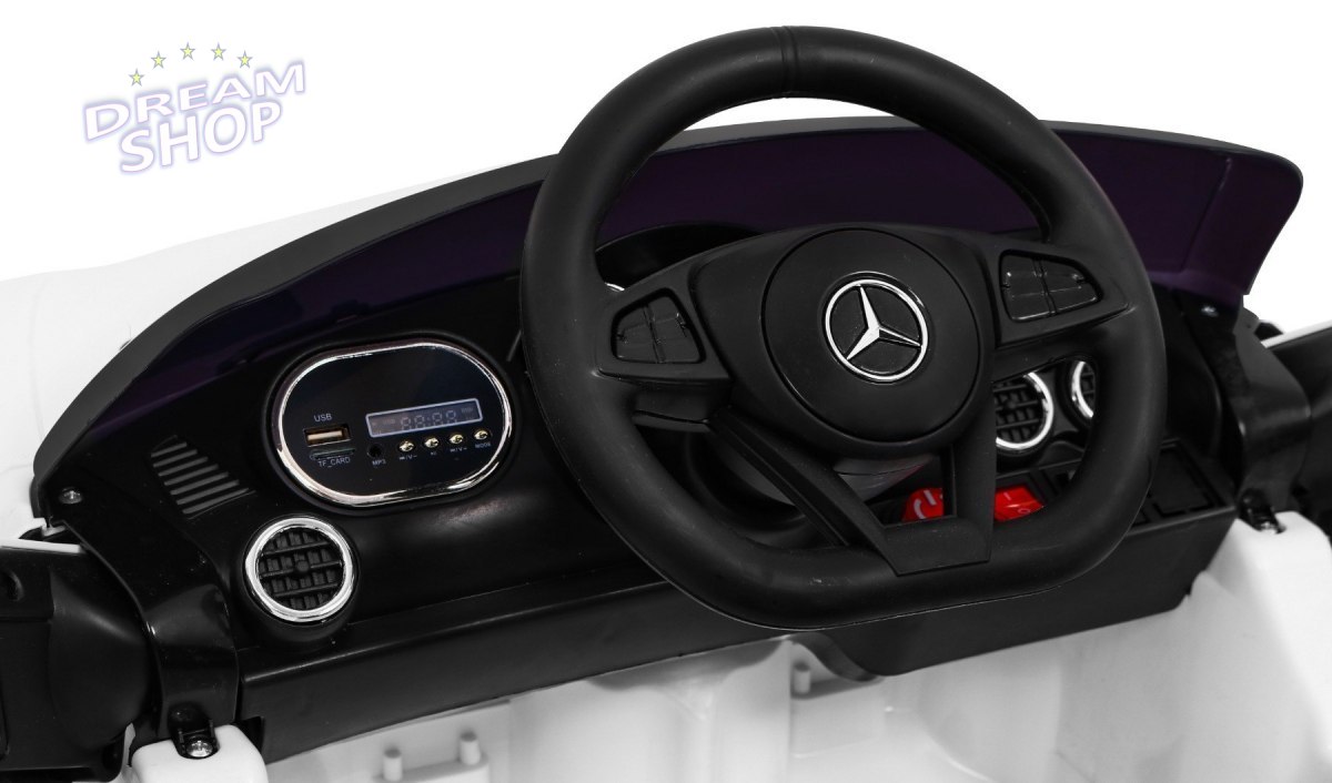 Pojazd Mercedes Benz GT Biały Pojazd Mercedes Benz GT Biały