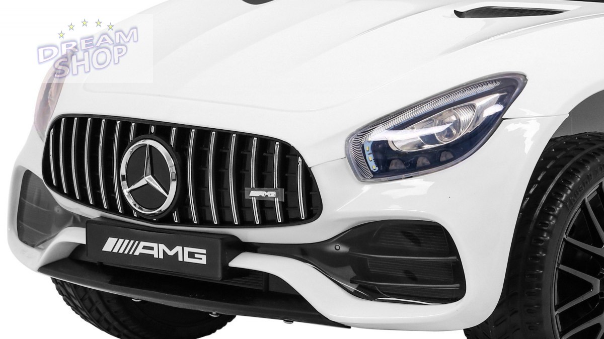 Pojazd Mercedes Benz GT Biały Pojazd Mercedes Benz GT Biały