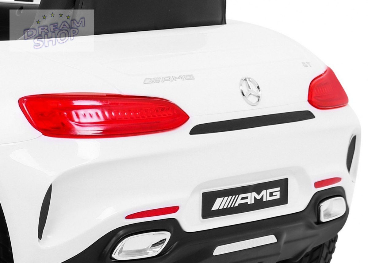 Pojazd Mercedes Benz GT Biały Pojazd Mercedes Benz GT Biały