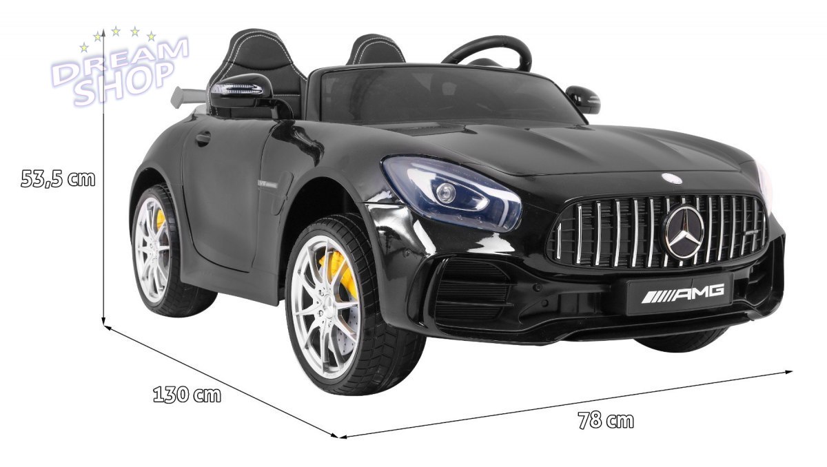 Pojazd Mercedes-Benz GT R 4x4 Lakierowany Czarny Pojazd Mercedes-Benz GT R 4x4 Lakierowany Czarny