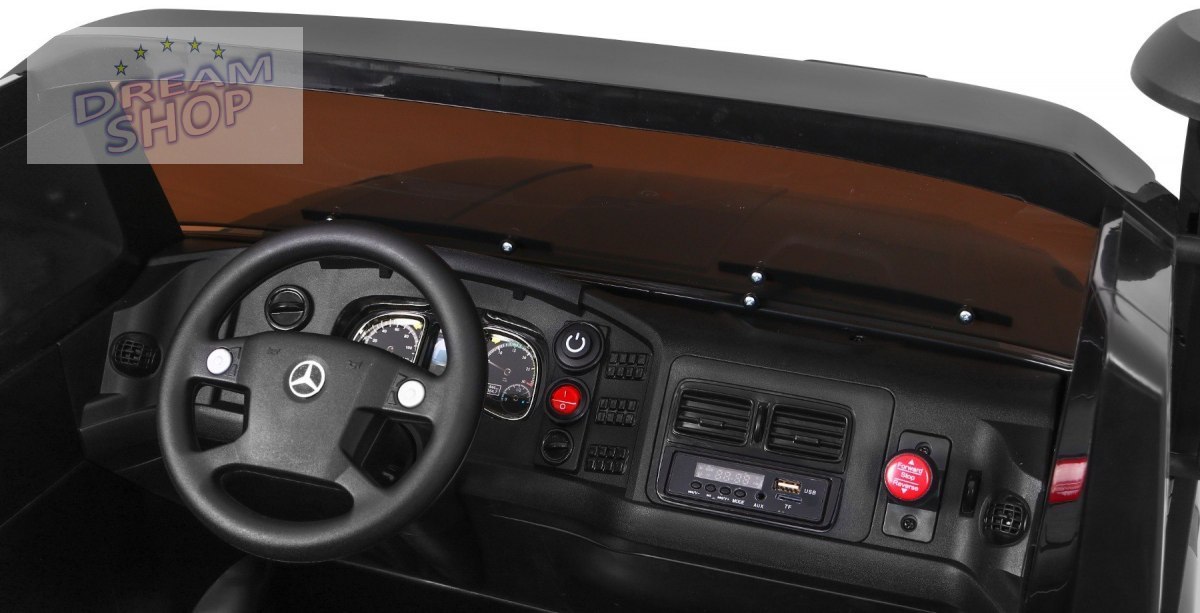 Pojazd Mercedes-Benz Zetros Czarny Pojazd Mercedes-Benz Zetros Czarny