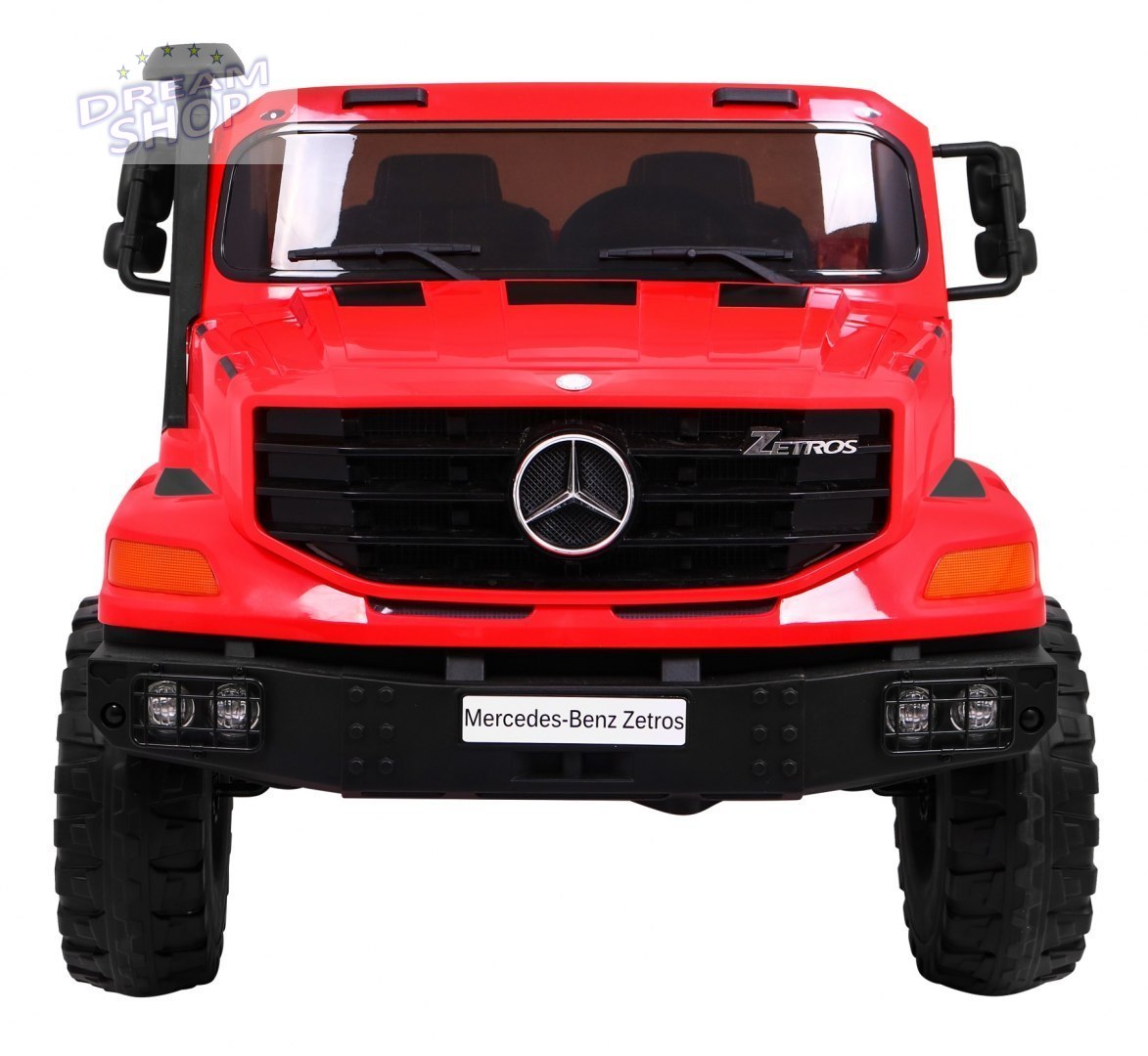 Pojazd Mercedes-Benz Zetros Czerwony Pojazd Mercedes-Benz Zetros Czerwony