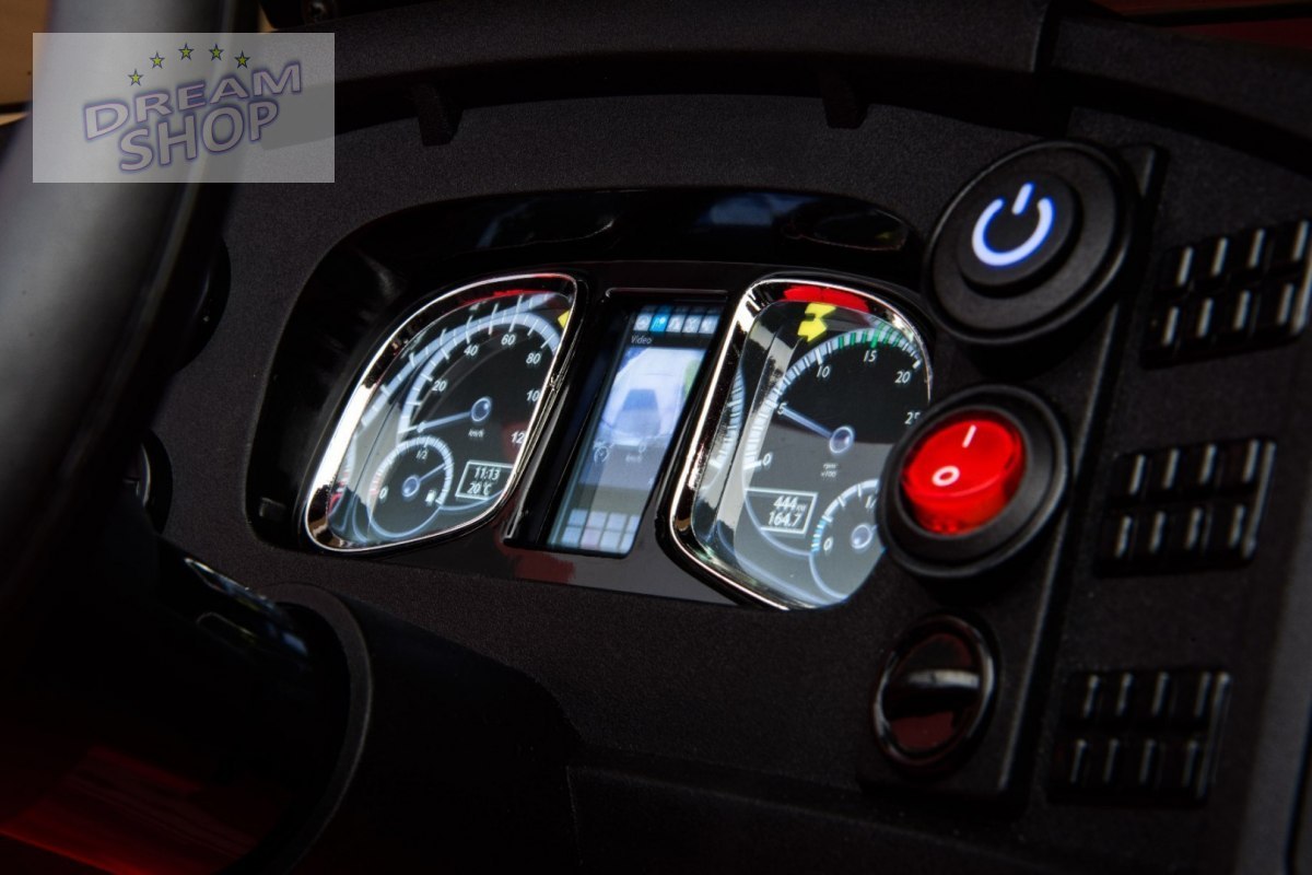 Pojazd Mercedes-Benz Zetros Czerwony Pojazd Mercedes-Benz Zetros Czerwony