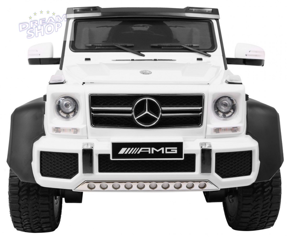 Pojazd Mercedes G63 6x6 Biały Pojazd Mercedes G63 6x6 Biały