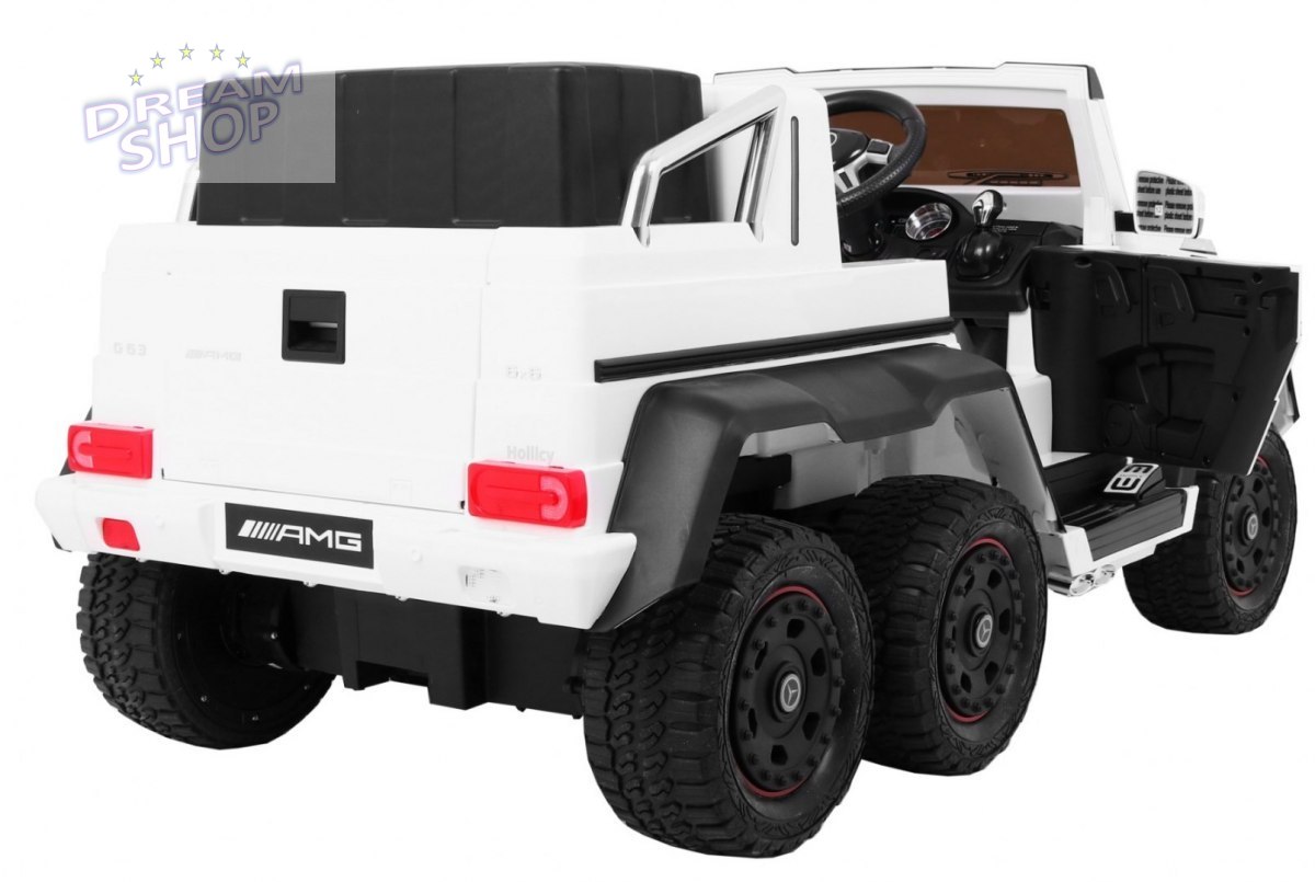 Pojazd Mercedes G63 6x6 Biały Pojazd Mercedes G63 6x6 Biały