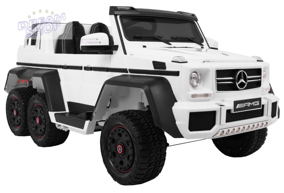 Pojazd Mercedes G63 6x6 Biały Pojazd Mercedes G63 6x6 Biały