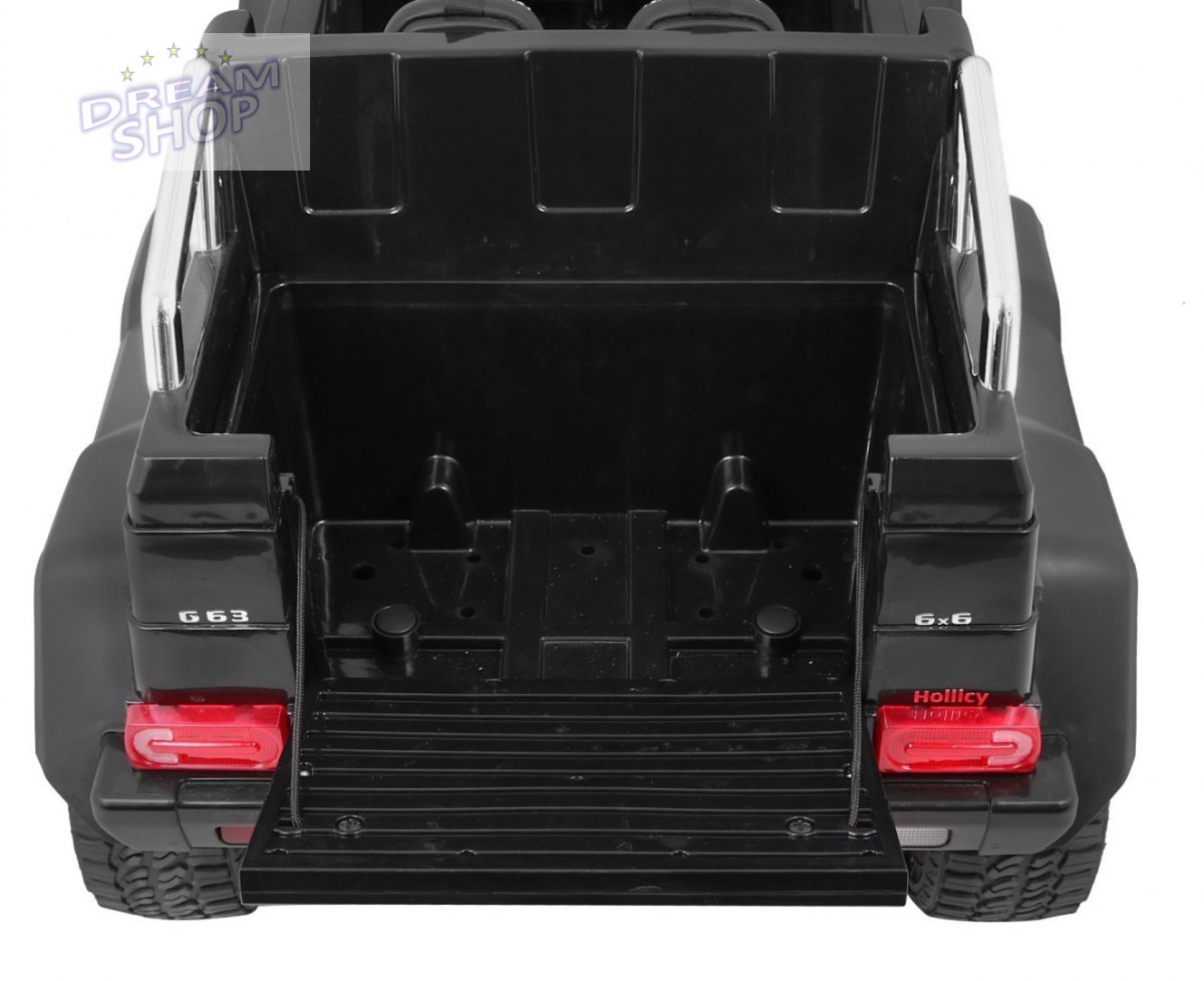 Pojazd Mercedes G63 6x6 Czarny Pojazd Mercedes G63 6x6 Czarny