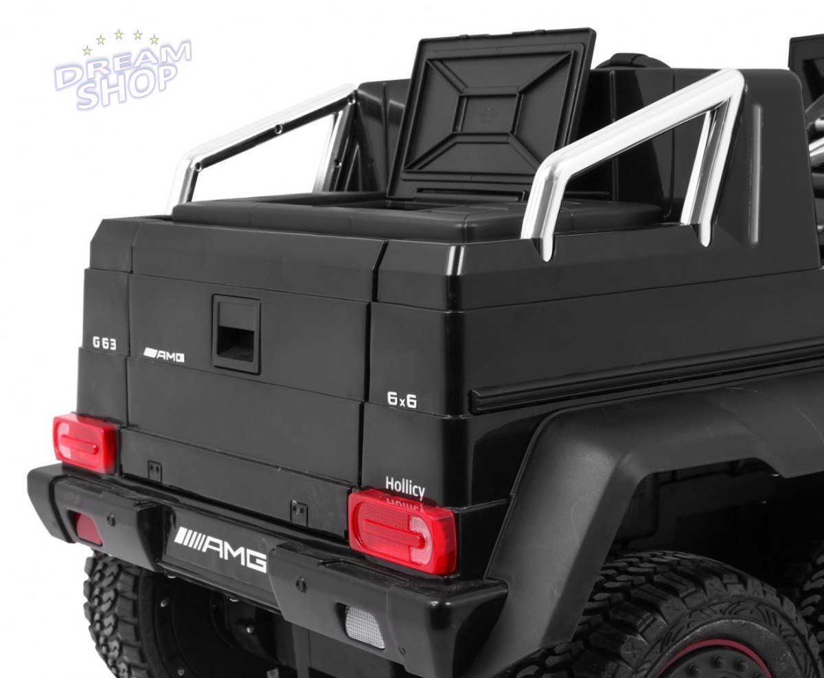 Pojazd Mercedes G63 6x6 Czarny Pojazd Mercedes G63 6x6 Czarny