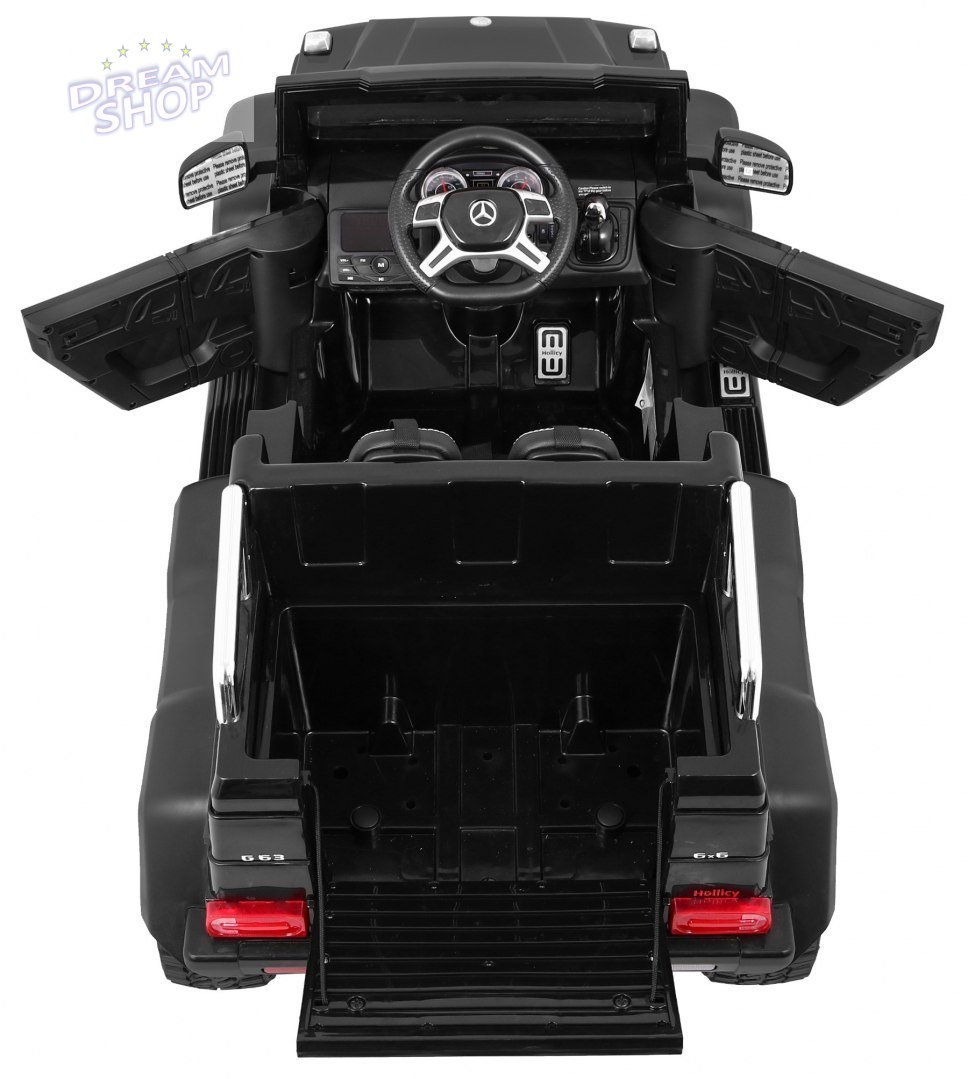 Pojazd Mercedes G63 6x6 Lakierowany Czarny Pojazd Mercedes G63 6x6 Lakierowany Czarny