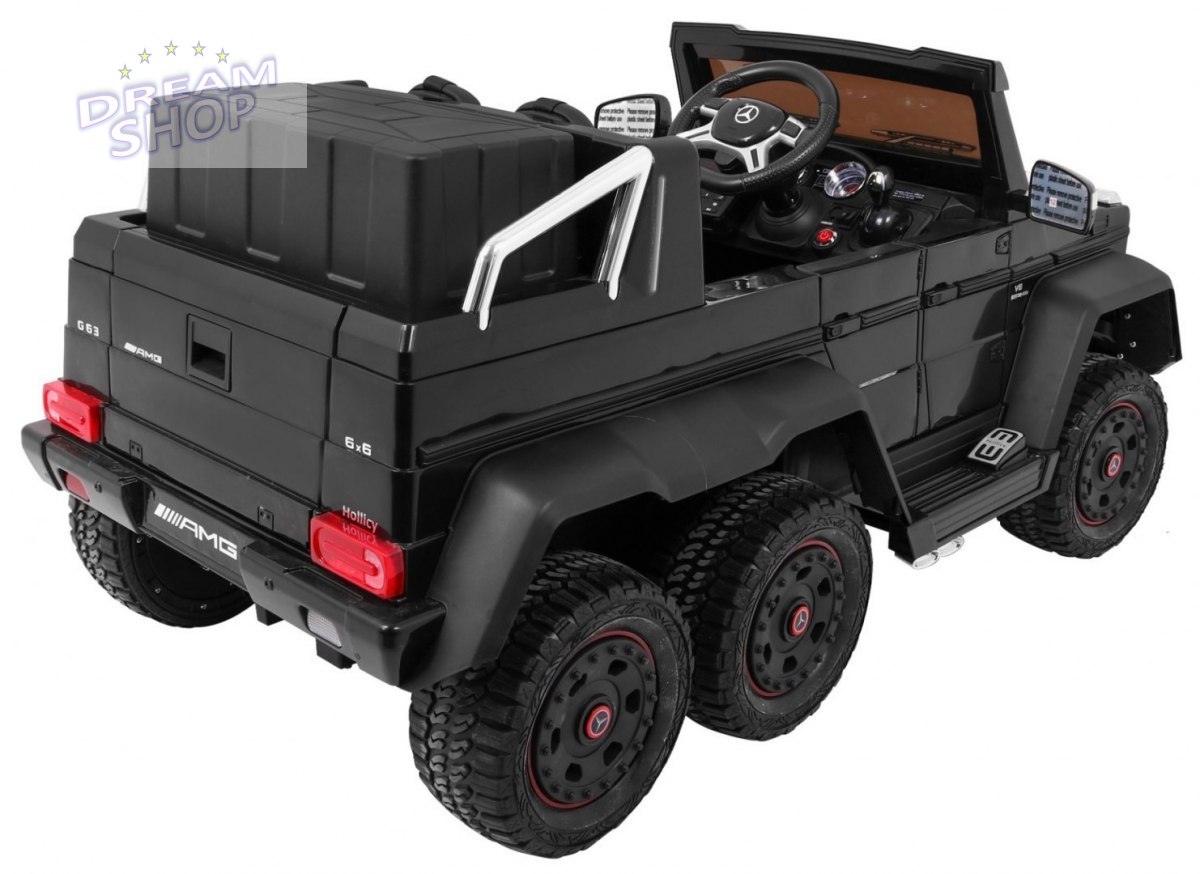 Pojazd Mercedes G63 6x6 Lakierowany Czarny Pojazd Mercedes G63 6x6 Lakierowany Czarny