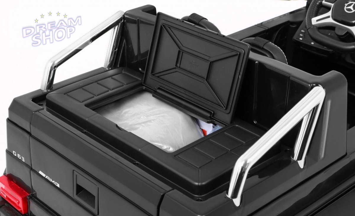 Pojazd Mercedes G63 6x6 Lakierowany Czarny Pojazd Mercedes G63 6x6 Lakierowany Czarny