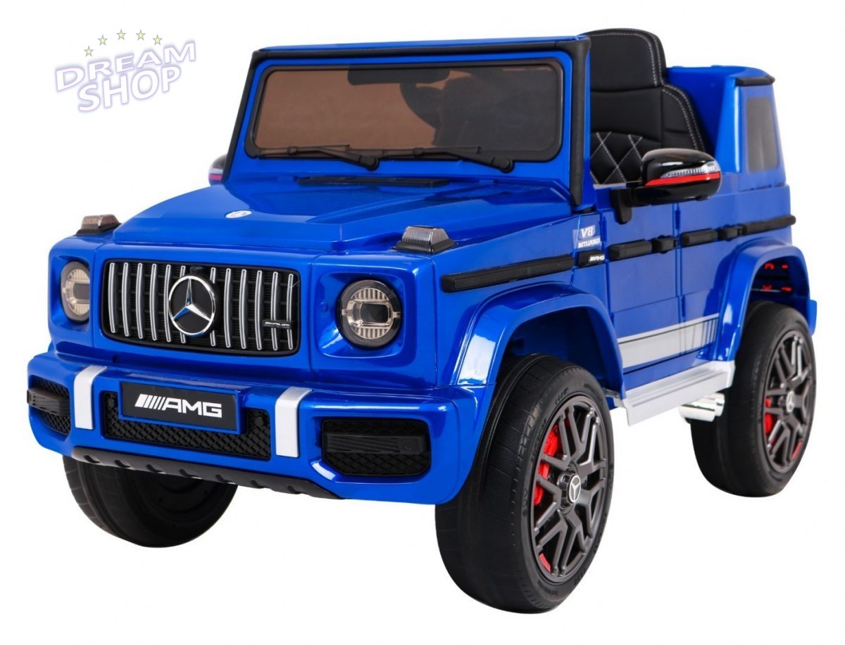 Pojazd Mercedes G63 AMG Lakierowany Niebieski Pojazd Mercedes G63 AMG Lakierowany Niebieski