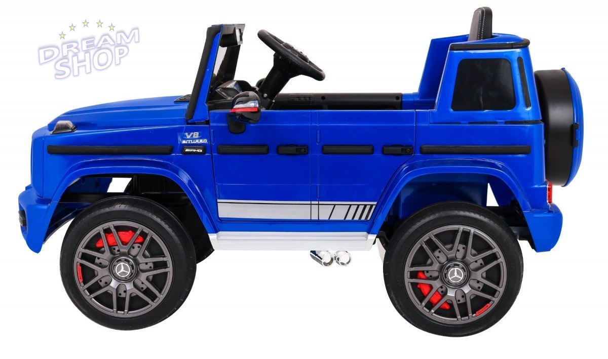 Pojazd Mercedes G63 AMG Lakierowany Niebieski Pojazd Mercedes G63 AMG Lakierowany Niebieski