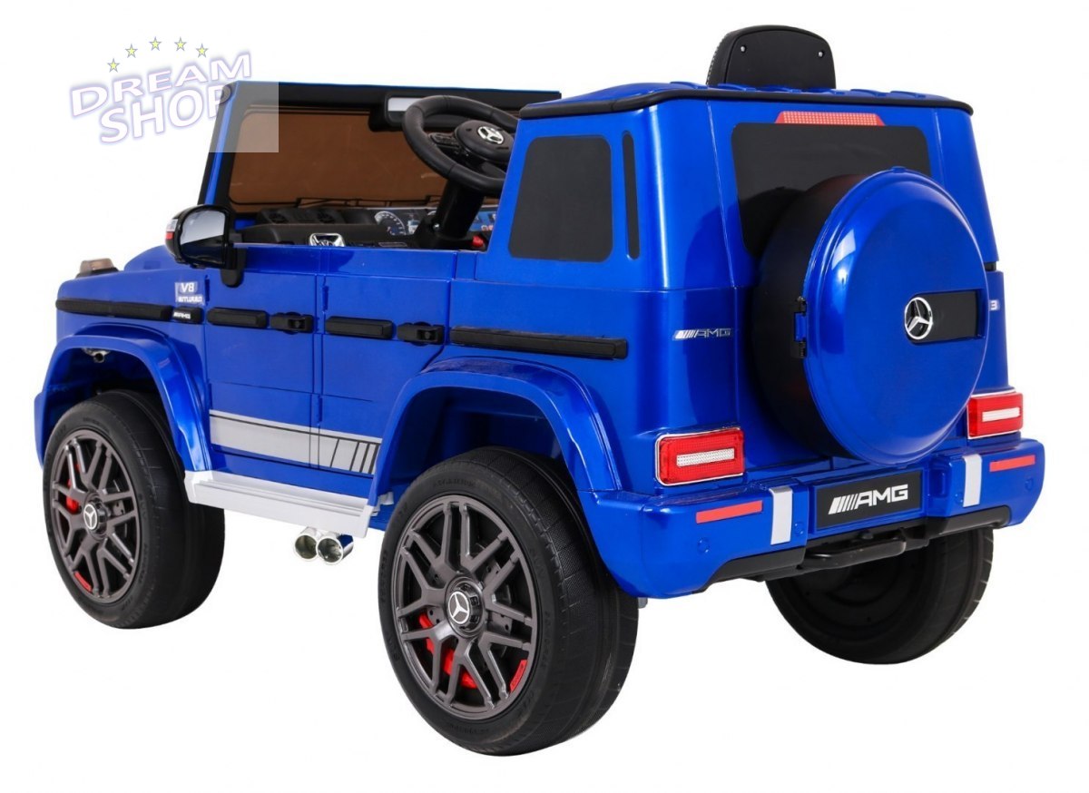 Pojazd Mercedes G63 AMG Lakierowany Niebieski Pojazd Mercedes G63 AMG Lakierowany Niebieski