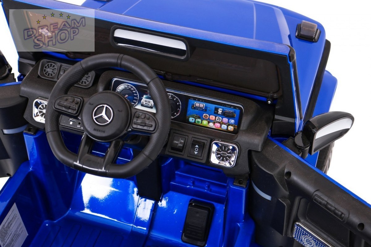Pojazd Mercedes G63 AMG Lakierowany Niebieski Pojazd Mercedes G63 AMG Lakierowany Niebieski