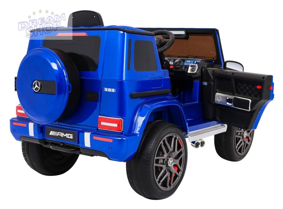 Pojazd Mercedes G63 AMG Lakierowany Niebieski Pojazd Mercedes G63 AMG Lakierowany Niebieski